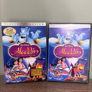 Disney Aladdin Platinum Edition 2 discs dvd